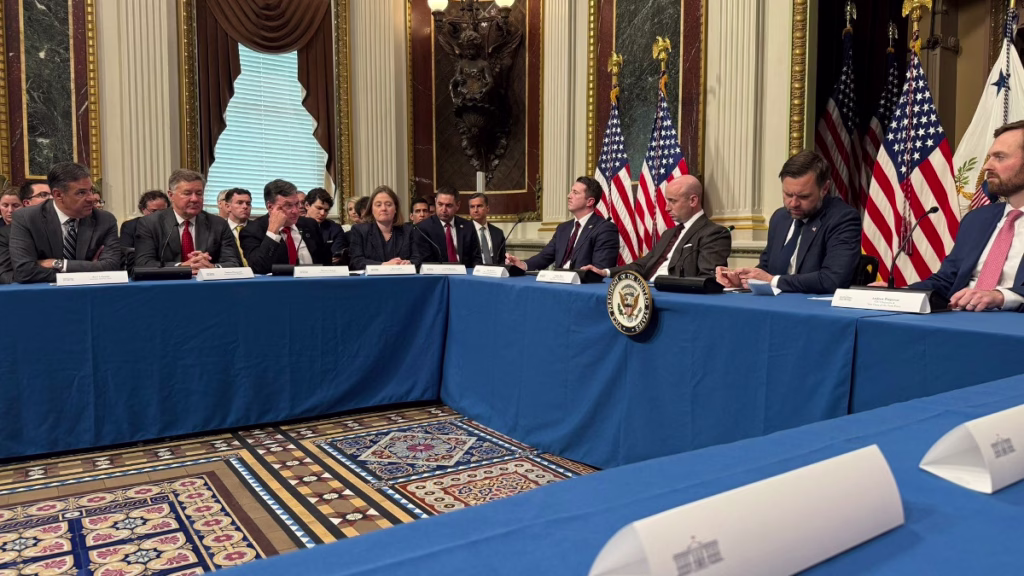 RELEASE: AG Labrador Joins White House Fraud Task Force Roundtable with Vice President Vance 3 image 83