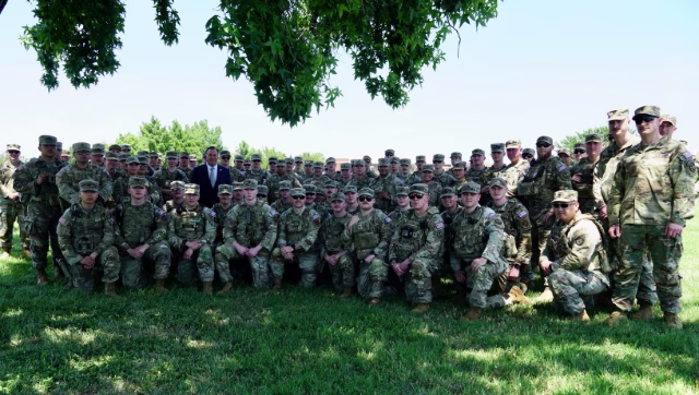 Congressman Fulcher's Legislative Update: July 23, 2026 7 Fulcher with Idaho National Guard Soldiers in Washington, D.C.