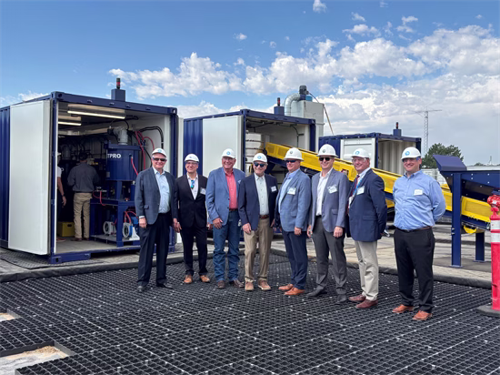 Ribbon cutting for INL's mineral processing demonstration with Perpetua Resources