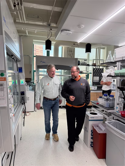 Simpson touring Idaho State University
