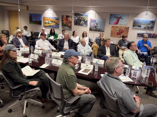 Fulcher meets with Secretaries Rollins and Burgum on wildfires